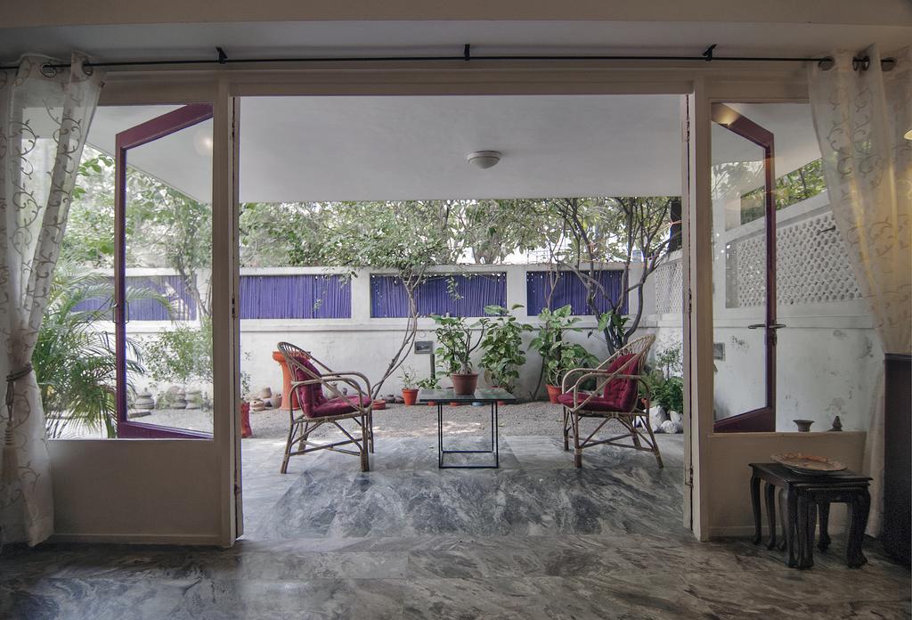 Haveli Hauz Khas Nova Deli Exterior foto