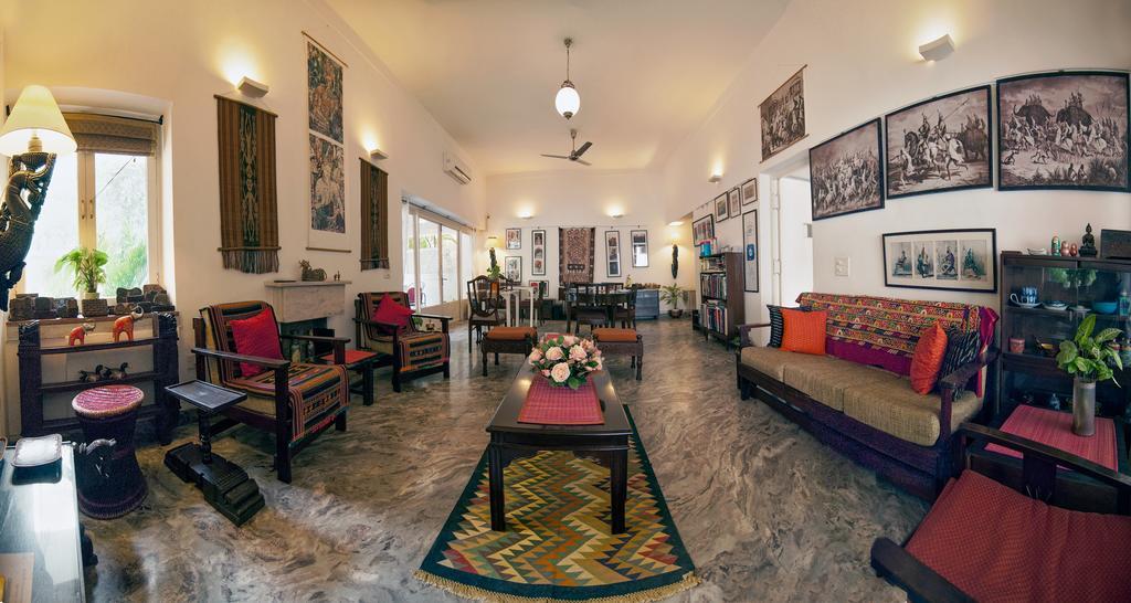 Haveli Hauz Khas Nova Deli Exterior foto