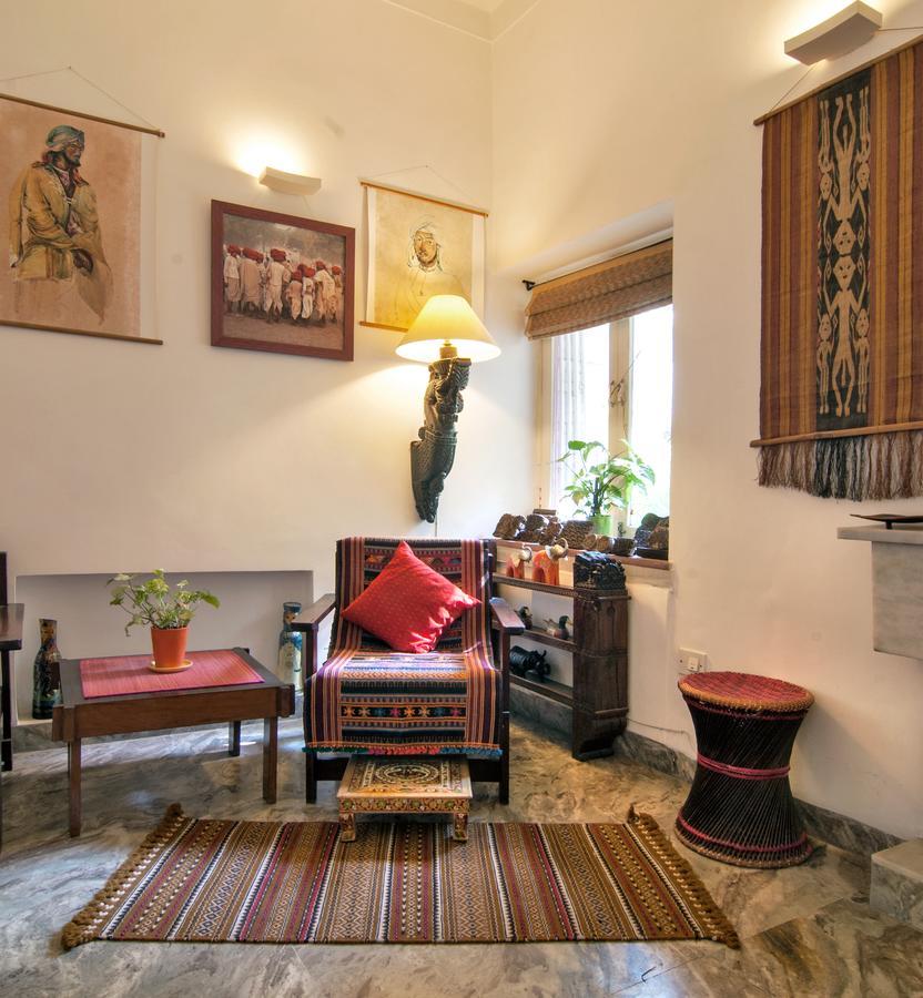 Haveli Hauz Khas Nova Deli Exterior foto