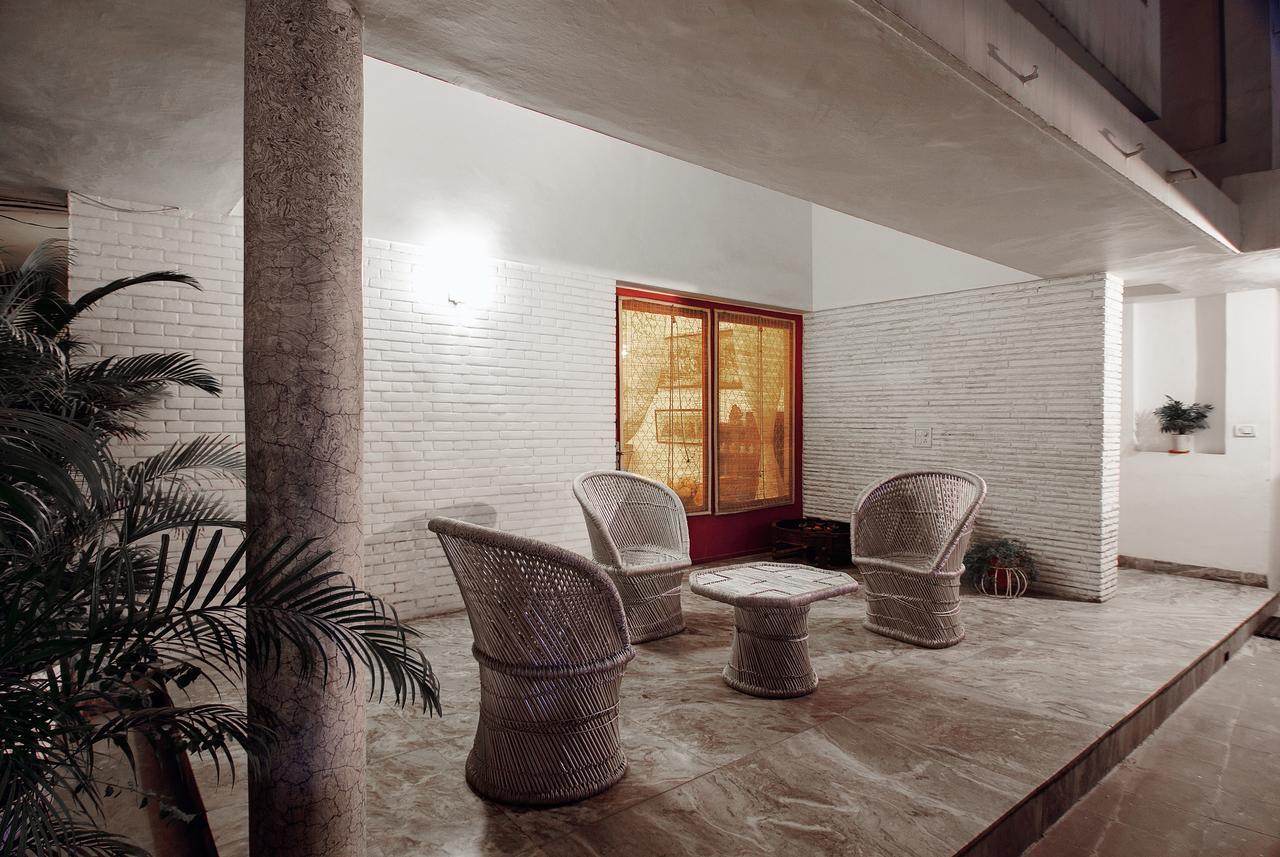 Haveli Hauz Khas Nova Deli Exterior foto