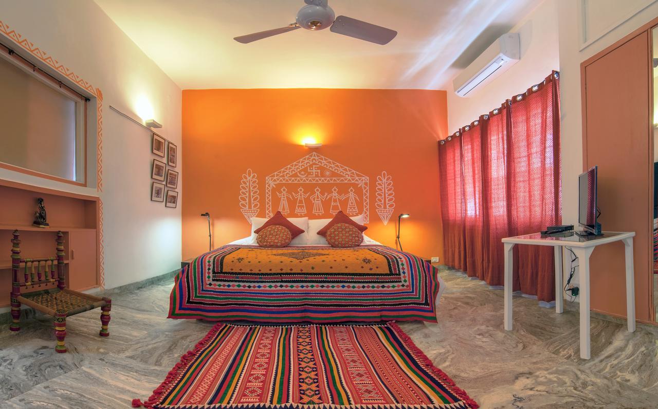 Haveli Hauz Khas Nova Deli Exterior foto